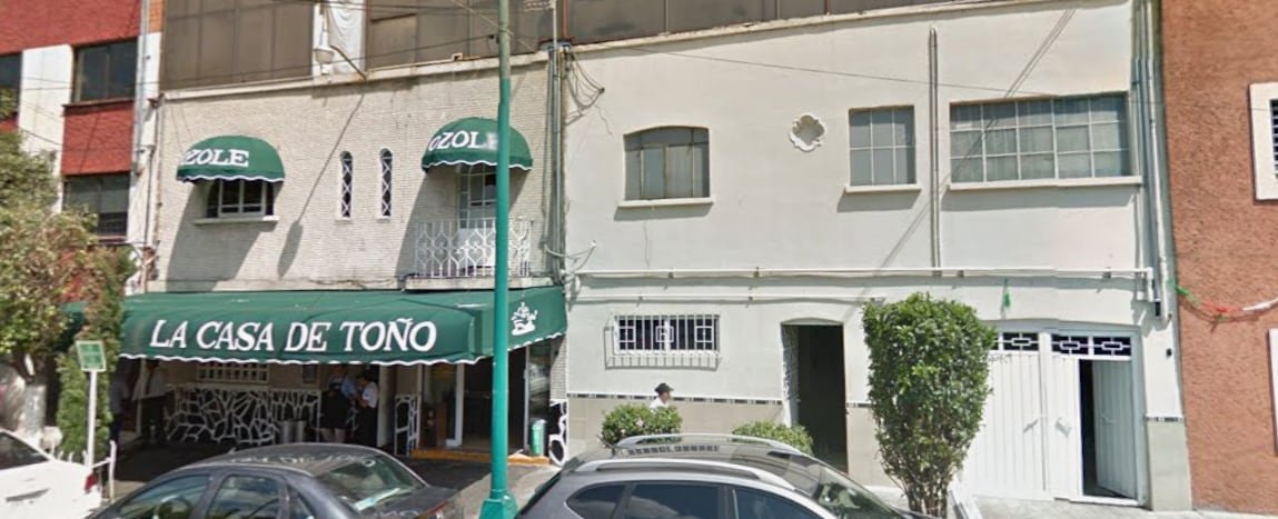 Así lucía la primera sucursal de La Casa de Toño en 2014 (Foto: Google Maps).