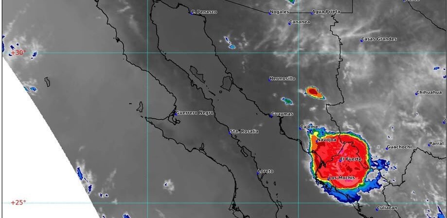 Tormenta avanza hacia Sonora: prevén lluvias, descargas eléctricas y fuertes vientos en estos municipios Tormenta avanza hacia Sonora: prevén lluvias, descargas eléctricas y fuertes vientos en estos municipios
