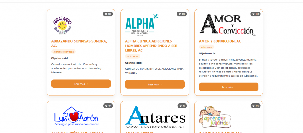 Vacaciones con causa: DIF Hermosillo invita a apoyar a más de 80 asociaciones civiles desde una sola plataforma Vacaciones con causa: DIF Hermosillo invita a apoyar a más de 80 asociaciones civiles desde una sola plataforma
