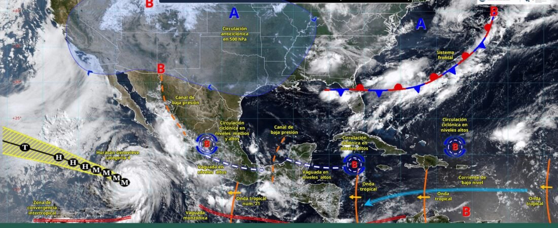 Clima en CDMX y Edomex: Mañanas frescas y cielos variables el miércoles 29 de julio