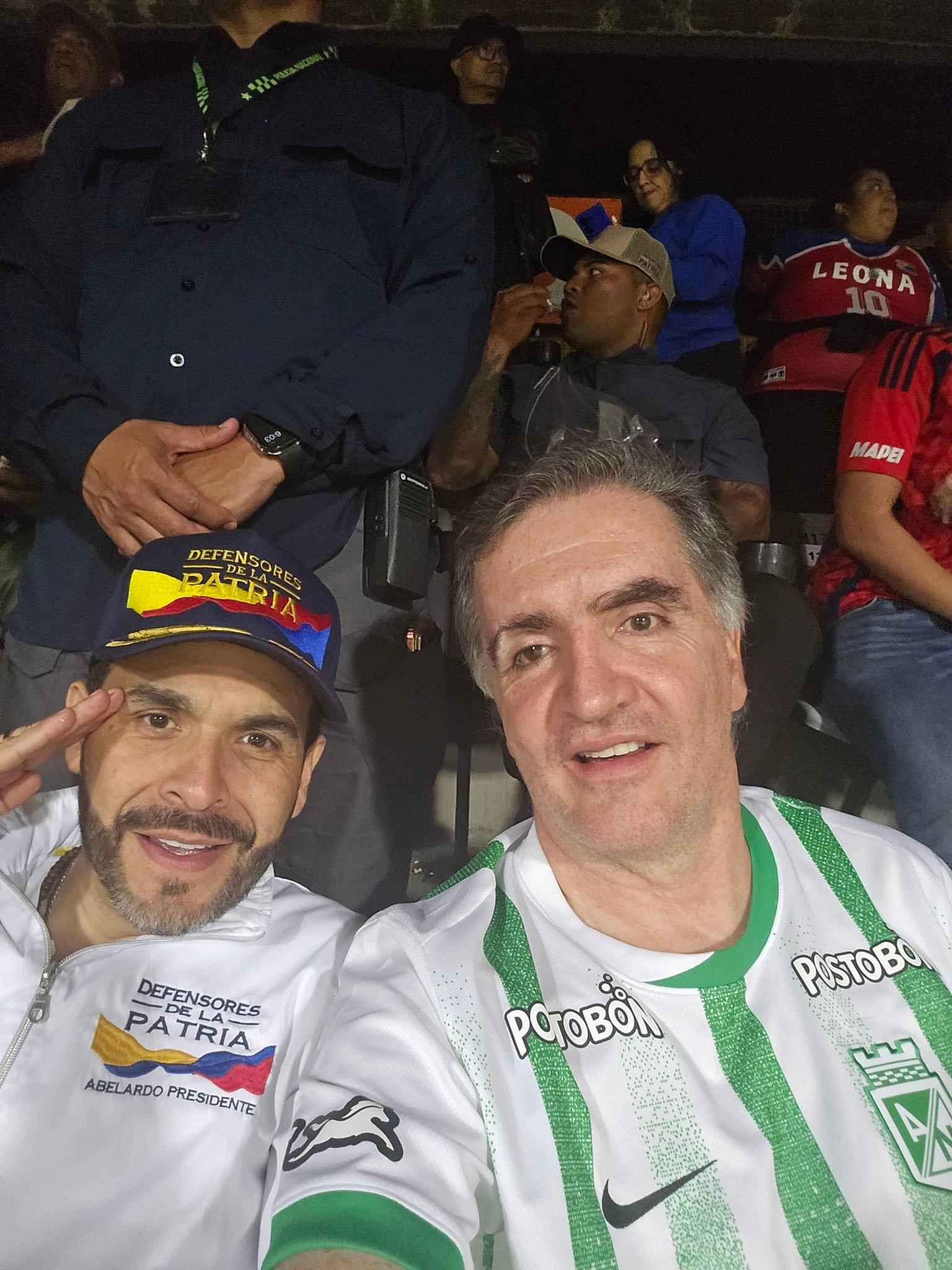 Mauricio Tobón es aficionado de Atlético Nacional.