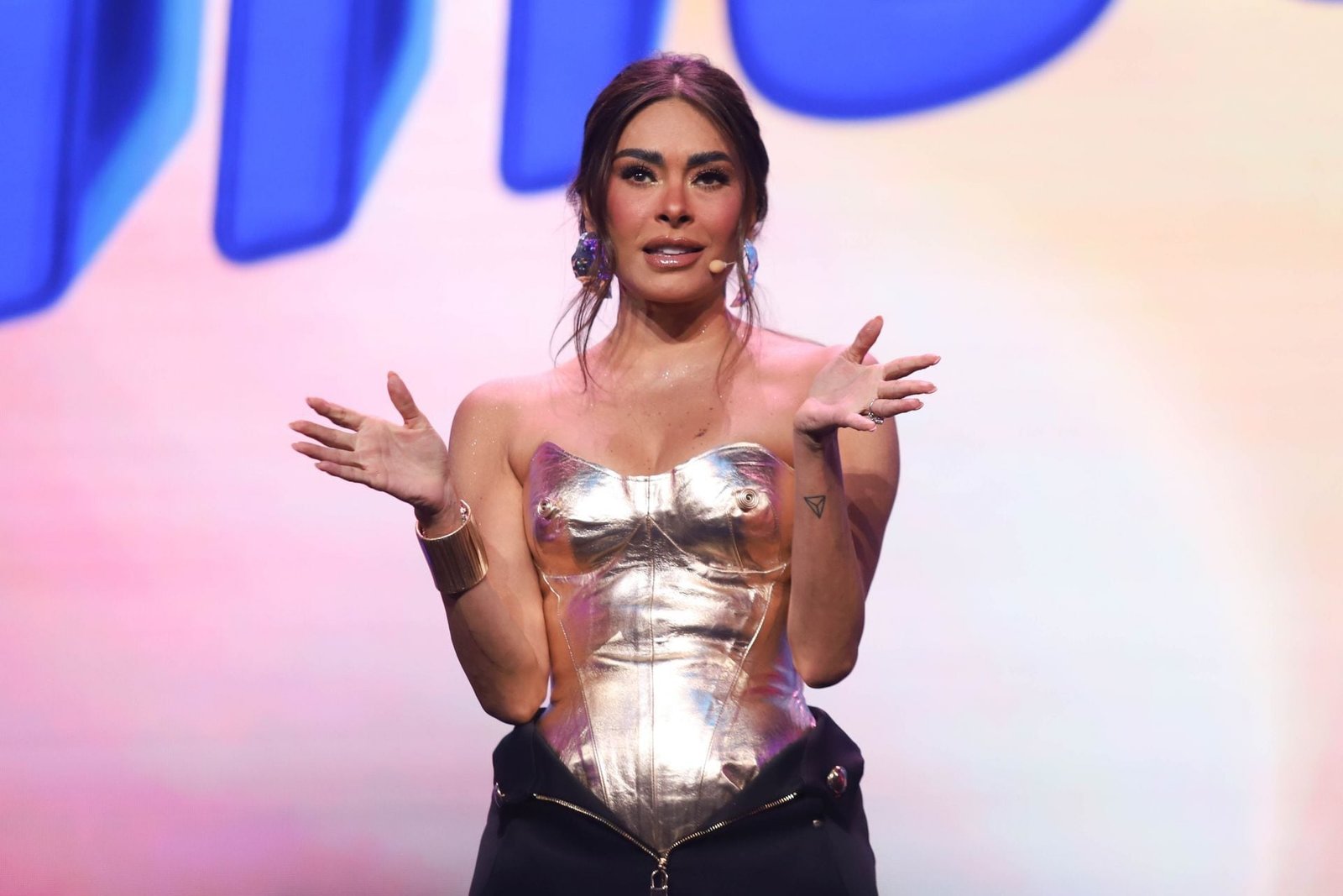 Galilea Montijo es la conductora principal de 'La Casa de los Famosos México 4'. (FOTO: GRACIELA LÓPEZ/CUARTOSCURO.COM)