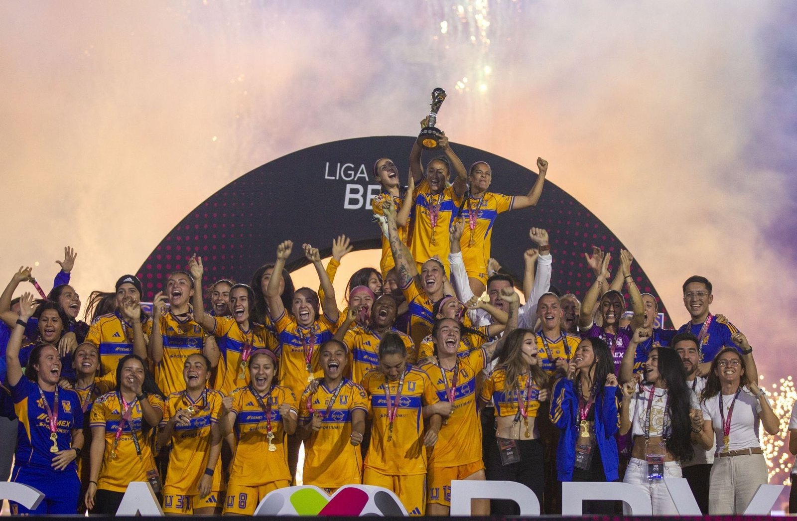 Tigres venció a América para conquistar el Apertura 2025. FOTO: GABRIELA PÉREZ MONTIEL / CUARTOSCURO.COM