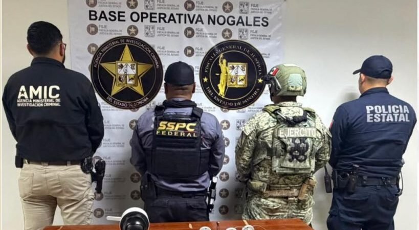 Retiran seis cámaras clandestinas de vigilancia en Nogales; operativo detecta dispositivos instalados en postes de la vía pública en cinco colonias