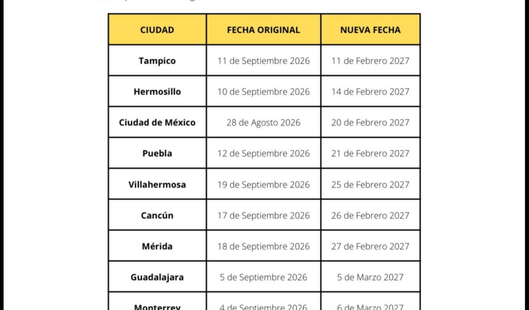 Concierto de Camilo en Hermosillo cambia de fecha; esto es lo que debes saber Concierto de Camilo en Hermosillo cambia de fecha; esto es lo que debes saber