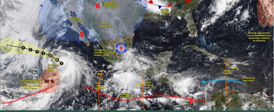 Puebla y Morelos tendrán temperaturas frescas y cielo nublado este miércoles 26 de agosto