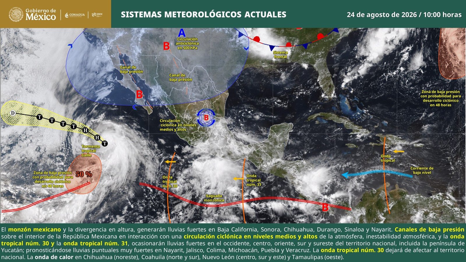 Puebla y Morelos tendrán temperaturas frescas y cielo nublado este miércoles 26 de agosto Puebla y Morelos tendrán temperaturas frescas y cielo nublado este miércoles 26 de agosto