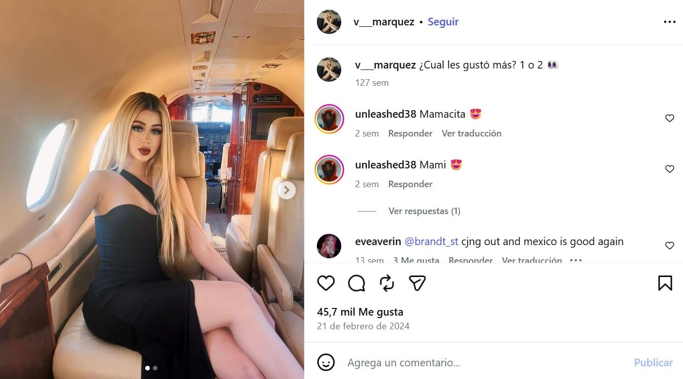 Valeria Márquez tenía 23 años y se dedicaba a crear contenido de moda y belleza, además de atender su salón. (Foto: Captura de pantalla)