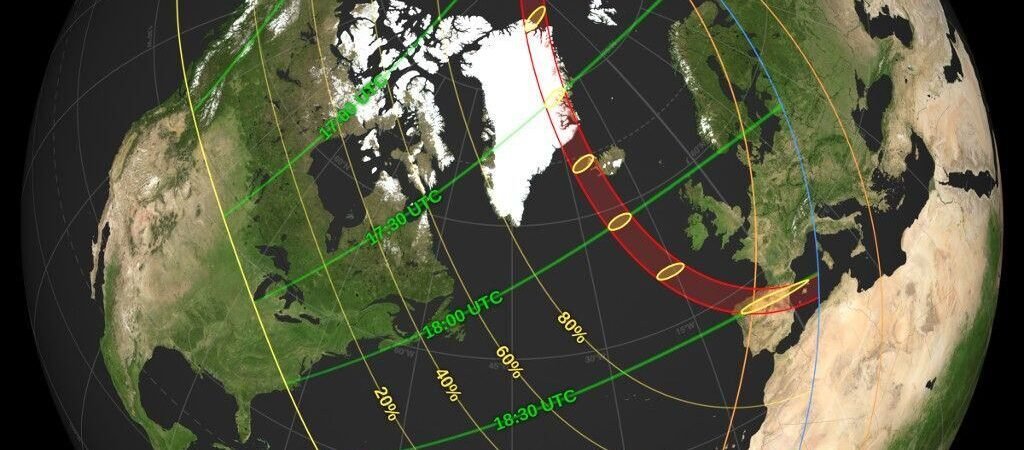 Eclipse total de Sol oscurecerá tres continentes el 12 de agosto: ¿Dónde se verá total y parcialmente? Eclipse total de Sol oscurecerá tres continentes el 12 de agosto: ¿Dónde se verá total y parcialmente?