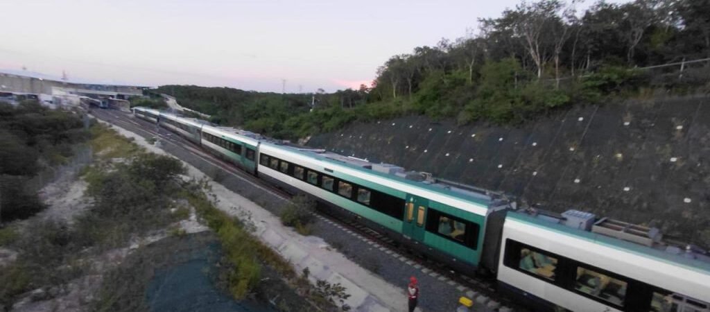 Tren Maya registra percance de vía en Campeche; 123 pasajeros fueron trasladados para continuar su viaje