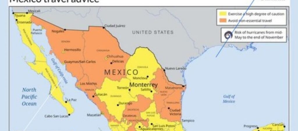 Canadá se suma a EEUU con alerta por amenazas en Mexicali Canadá se suma a EEUU con alerta por amenazas en Mexicali