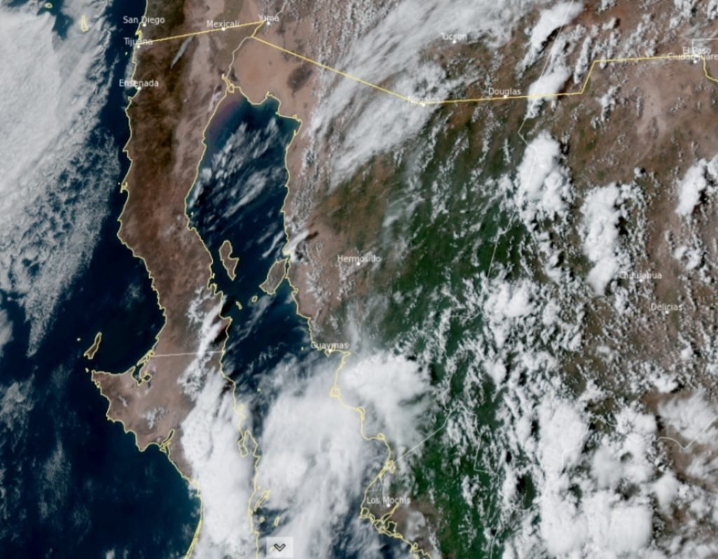 Pronostican lluvias para Hermosillo a esta hora