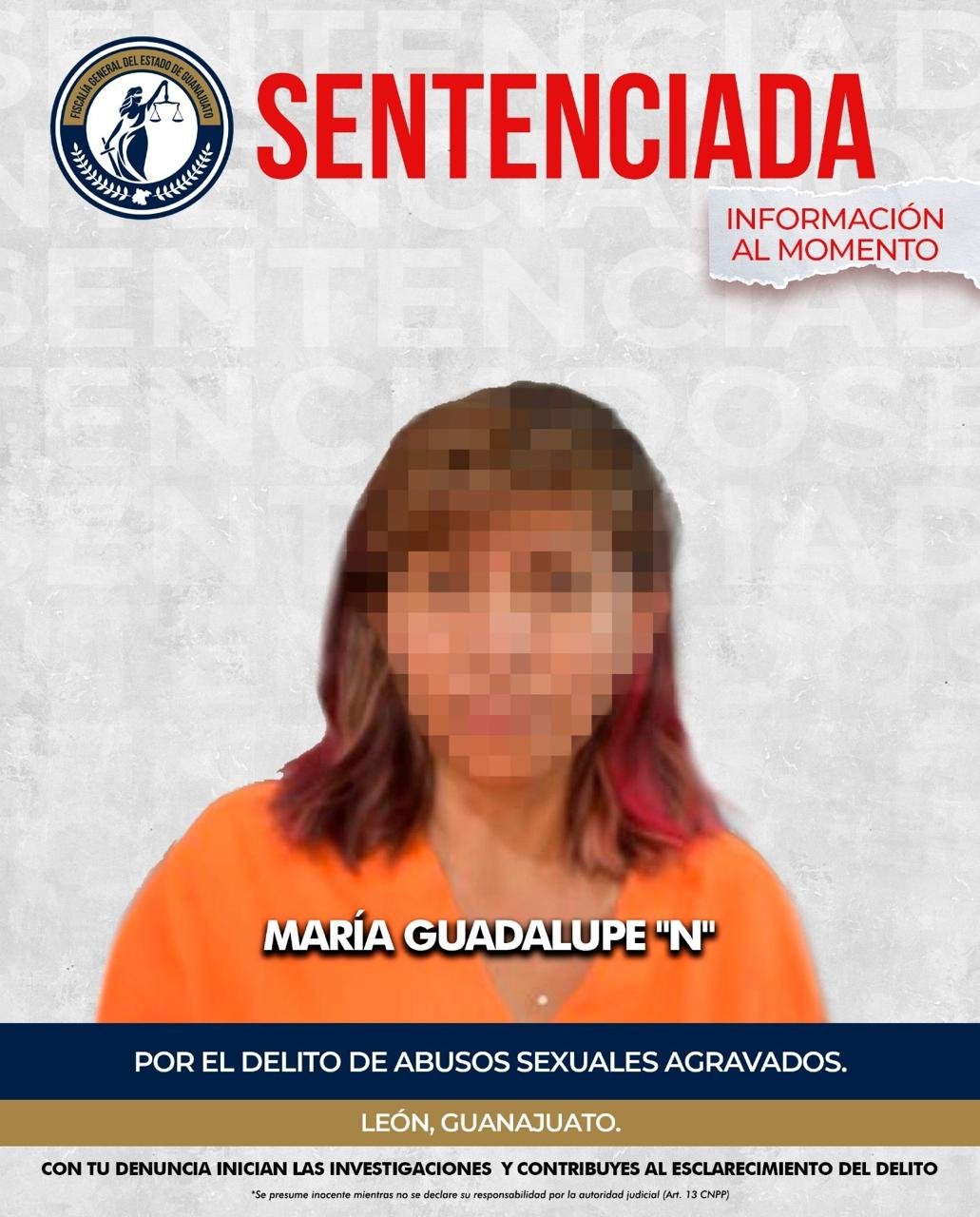 Maestra de kínder es condenada a 6 años de cárcel por abuso sexual contra seis niños en León, Guanajuato Maestra de kínder es condenada a 6 años de cárcel por abuso sexual contra seis niños en León, Guanajuato