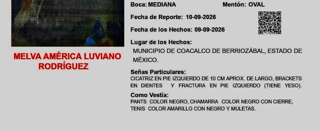 ¿Dónde están Melva, Jeniffer y Guadalupe? Autoridades buscan a tres adolescentes desaparecidas en Edomex