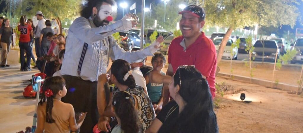 ‘Parque al Arte’ reúne a familias en el recién inaugurado Cárcamo H Cerro Colorado de Hermosillo