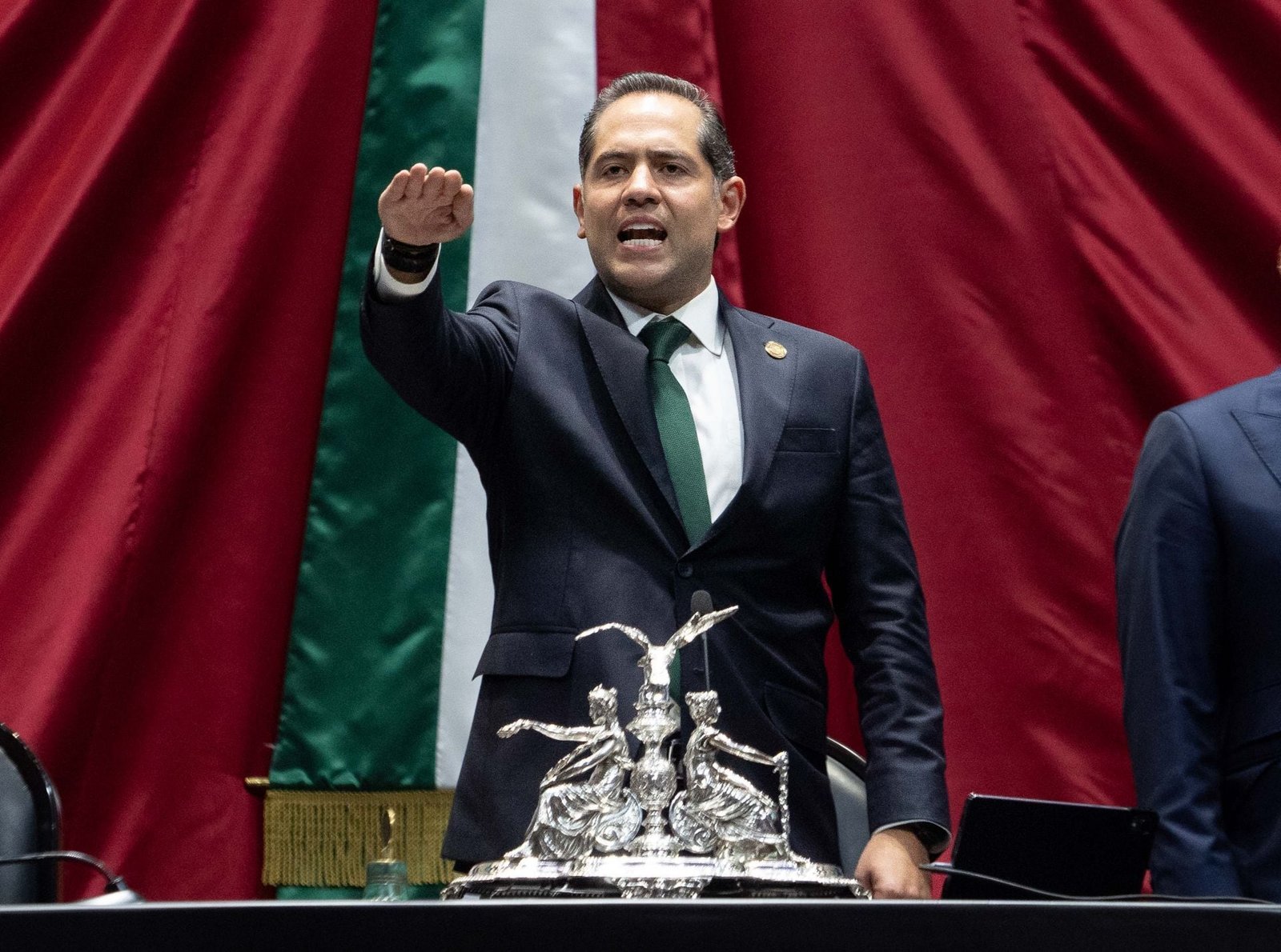 Raúl Bolaños asumió la presidencia de la Cámara de Diputados.