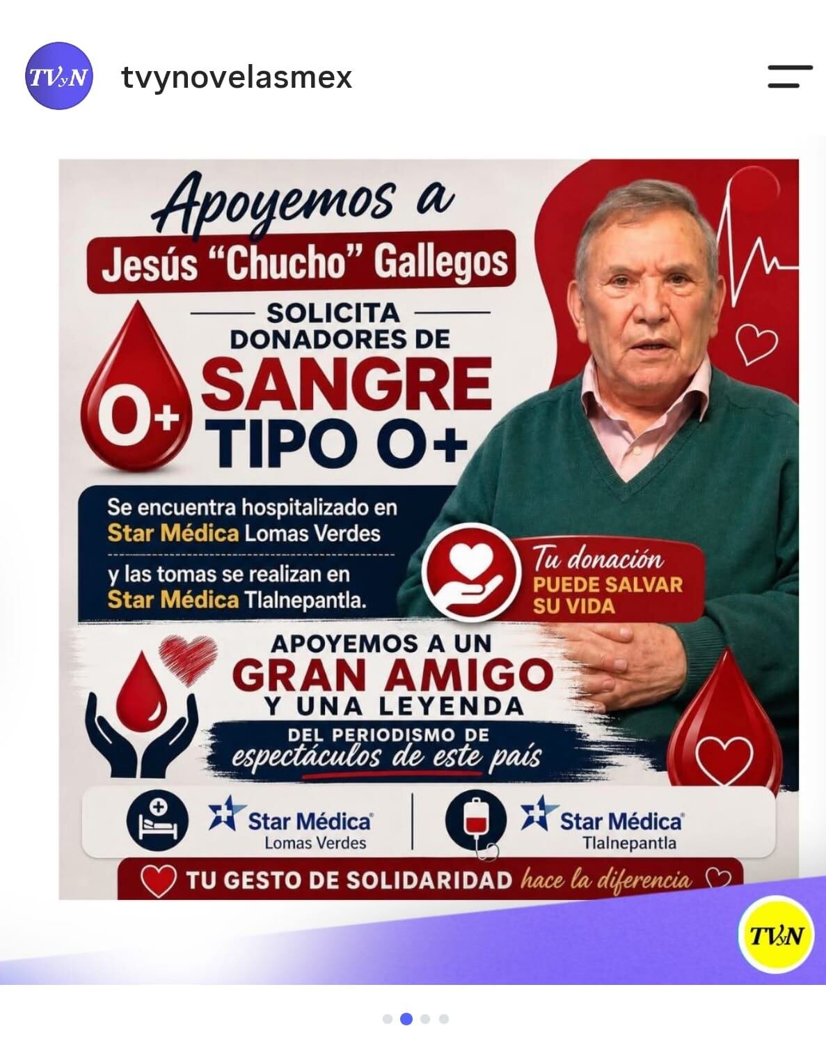 Muere ‘Chucho’ Gallegos, histórico periodista de espectáculos, a los 84 años Muere ‘Chucho’ Gallegos, histórico periodista de espectáculos, a los 84 años