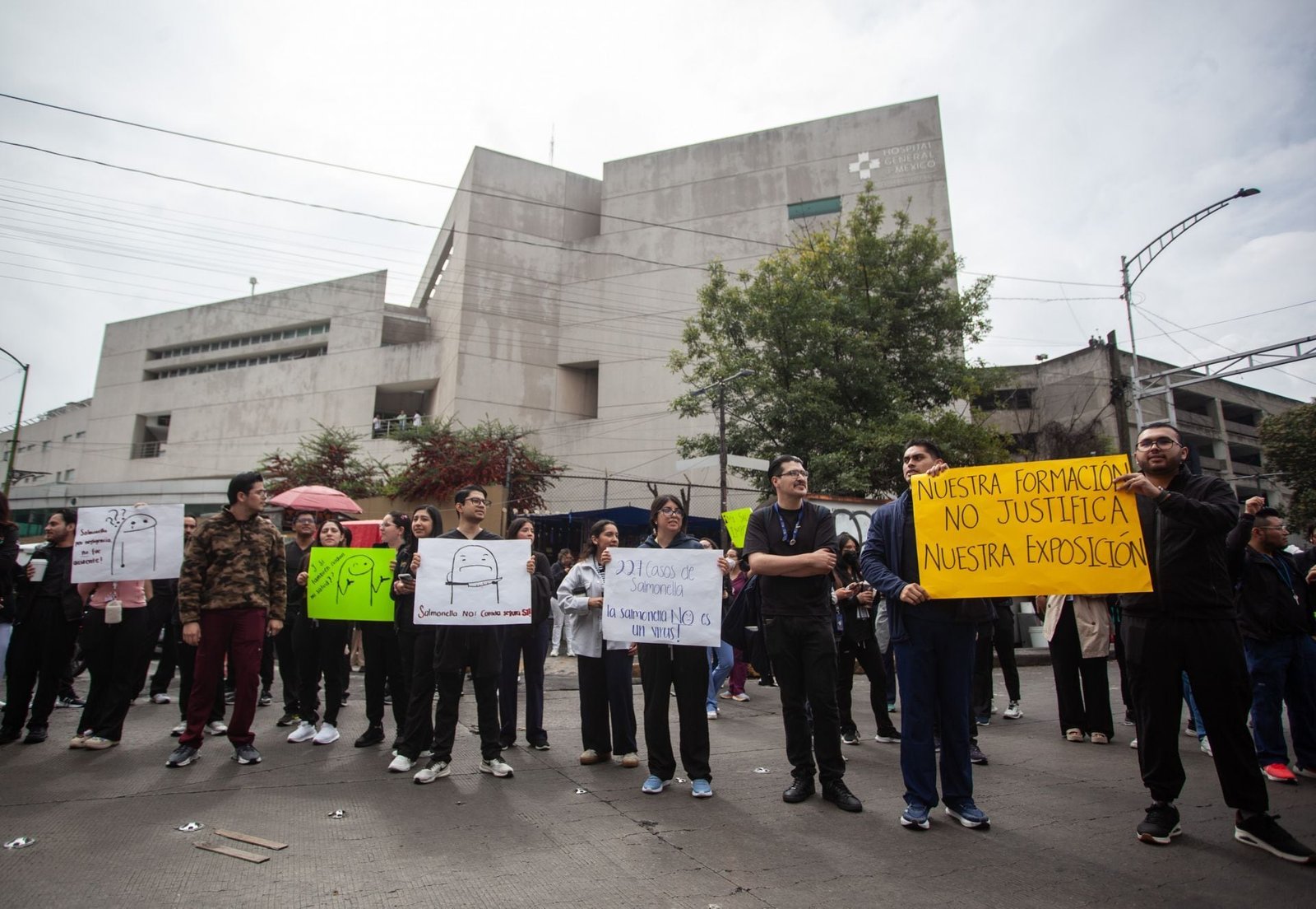 Hospital General de México acuerda reembolsos y mejoras con médicos residentes tras brote de salmonela Hospital General de México acuerda reembolsos y mejoras con médicos residentes tras brote de salmonela