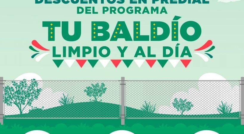 ¿Tienes un baldío en Hermosillo? Lanza Tesorería programa de descuento en recargos y multas del predial ¿Tienes un baldío en Hermosillo? Lanza Tesorería programa de descuento en recargos y multas del predial