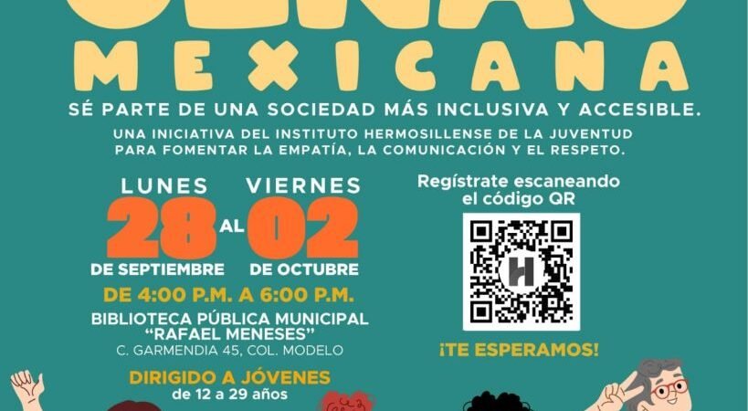 Impulsa Instituto Hermosillense de la Juventud nuevo taller de lengua de señas mexicana Impulsa Instituto Hermosillense de la Juventud nuevo taller de lengua de señas mexicana