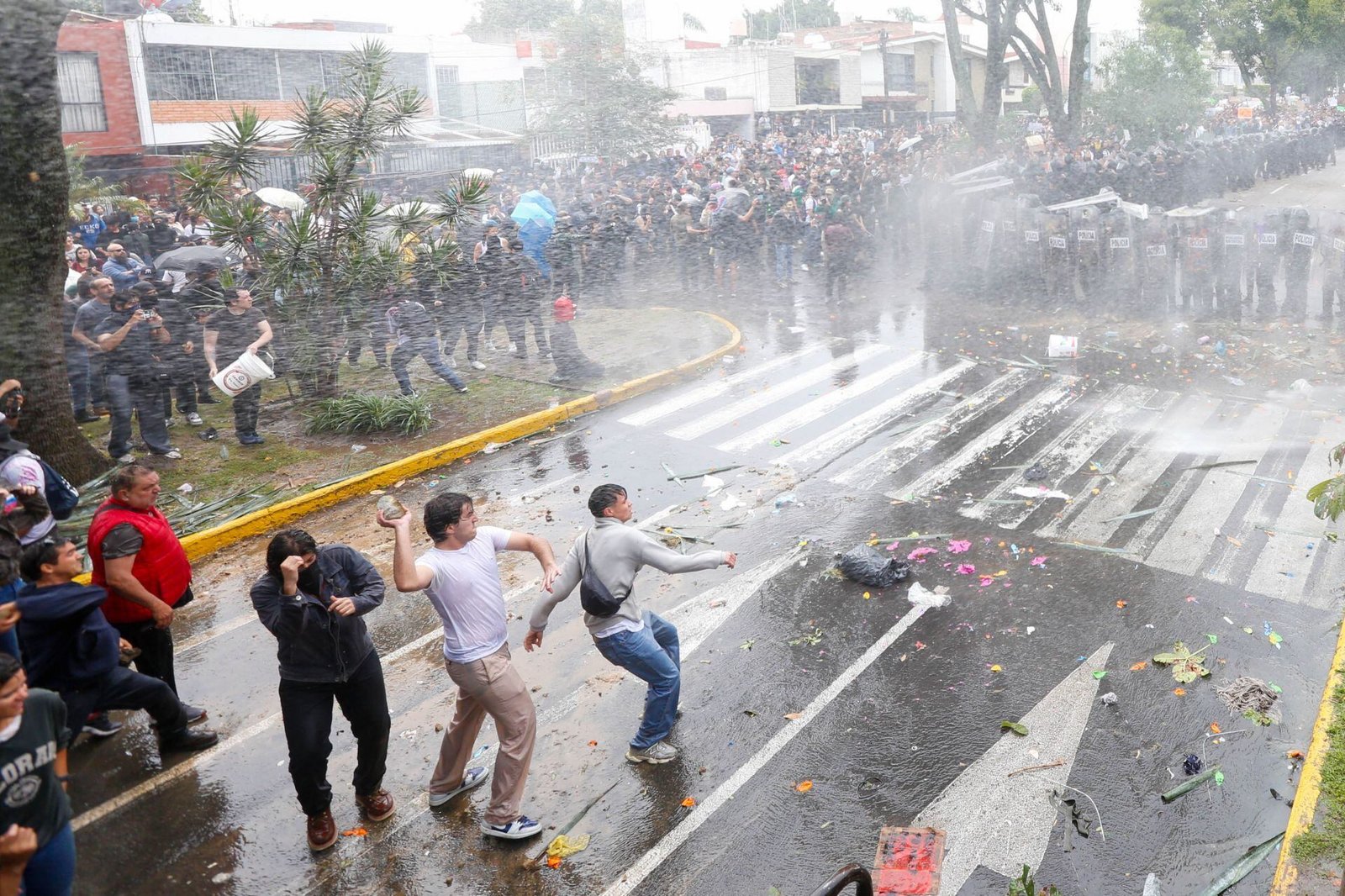 Tammy Parra estuvo entre los asistentes a la marcha por el agua en Guadalajara. (Foto: Cuartoscuro)
